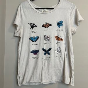 Project social T (M) butterfly tee